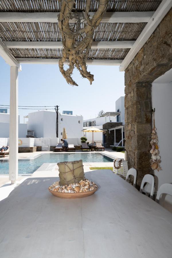 Blue, White And Grey Suites Ornos (Mykonos) Exterior foto