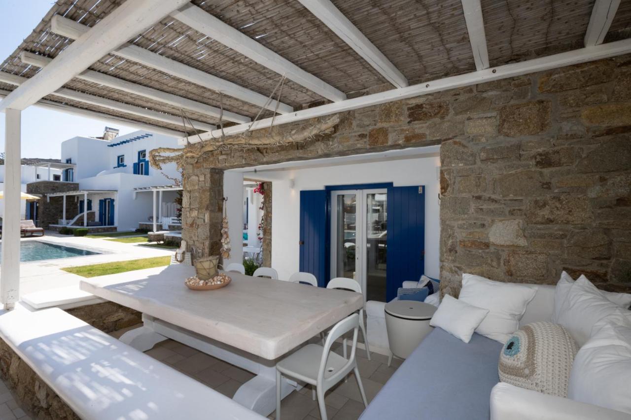 Blue, White And Grey Suites Ornos (Mykonos) Exterior foto