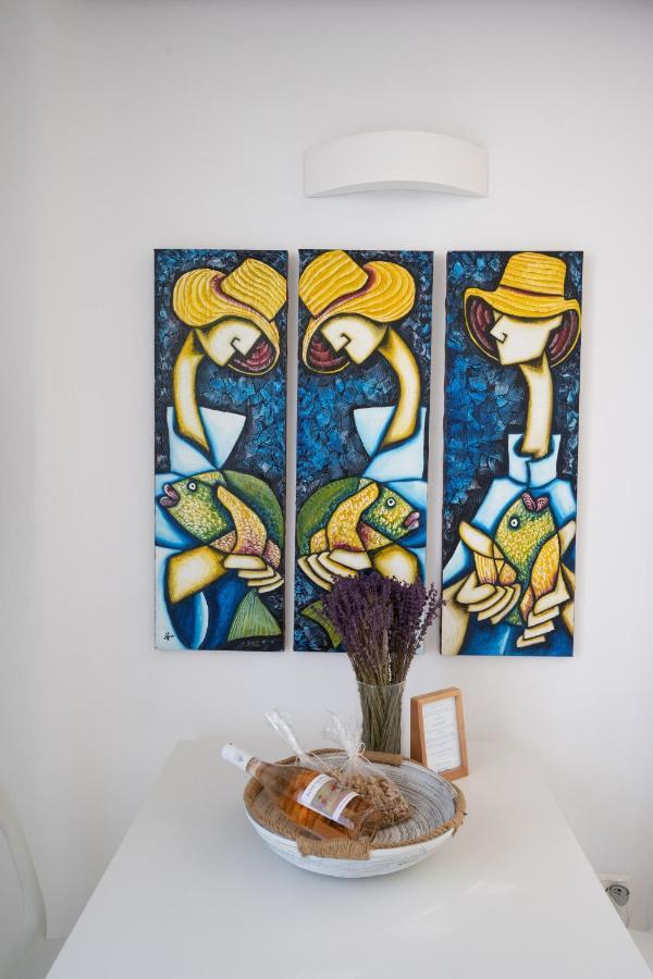 Blue, White And Grey Suites Ornos (Mykonos) Exterior foto