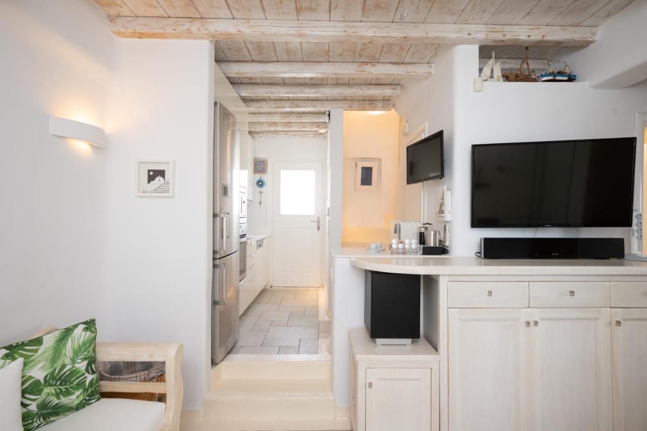 Blue, White And Grey Suites Ornos (Mykonos) Exterior foto