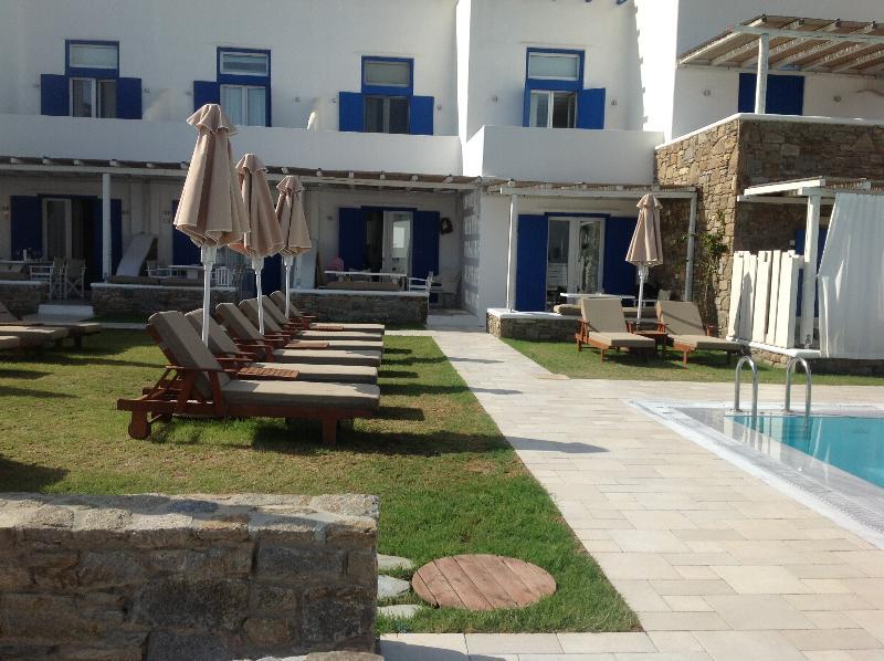 Blue, White And Grey Suites Ornos (Mykonos) Exterior foto